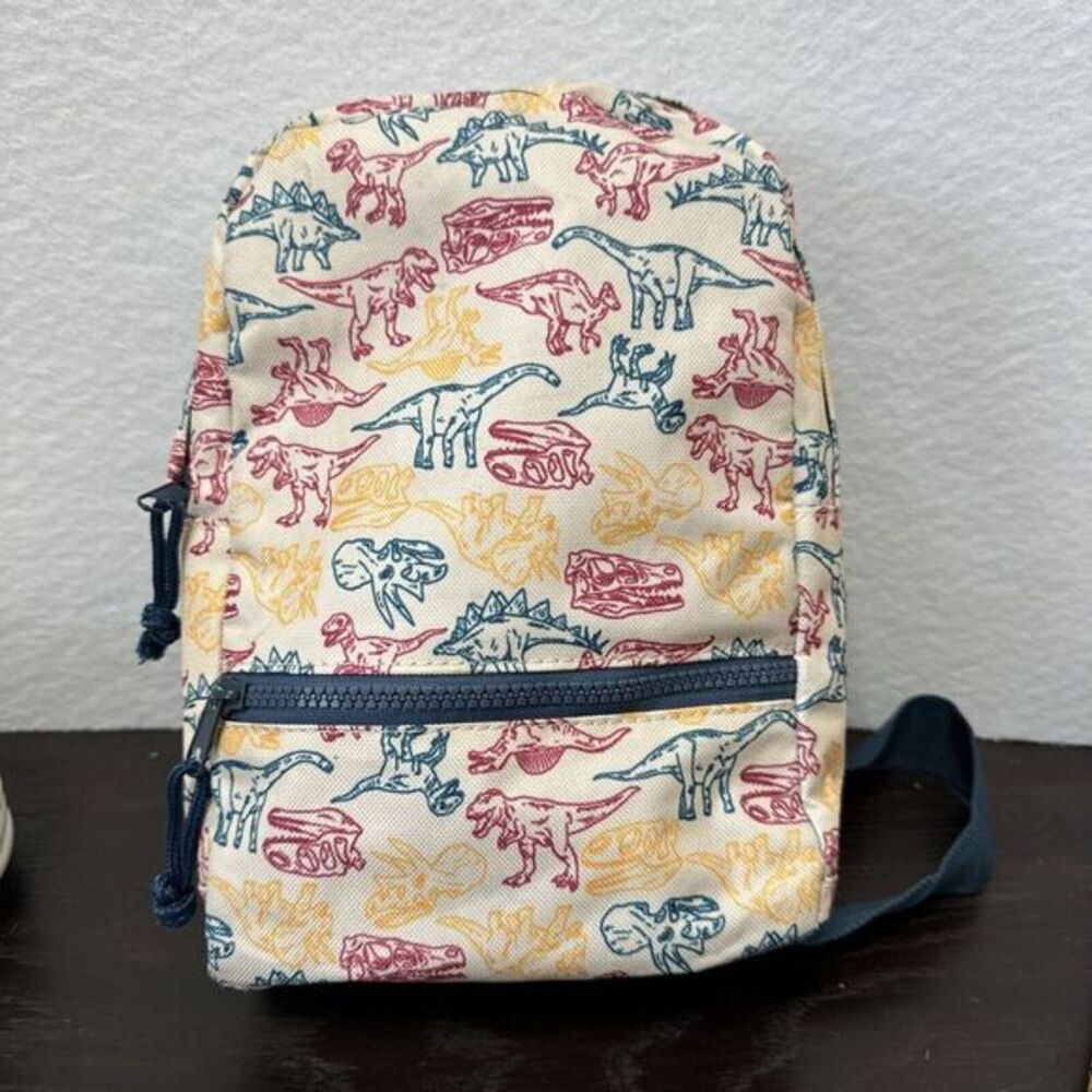 Target Brand Kids Dinosaur Backpack Small Blue 11.5x8.5"x3.5"‎
